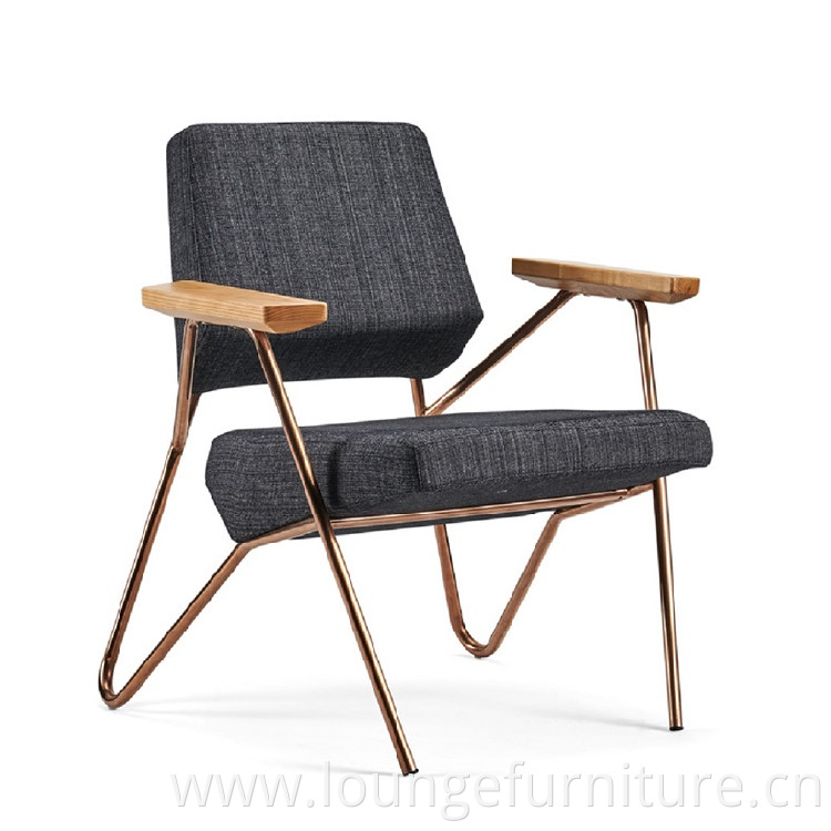 High Evaluation Italian Retro Vintage Lounge Chair Home Lounge Chair Soft Office Lounge Chair